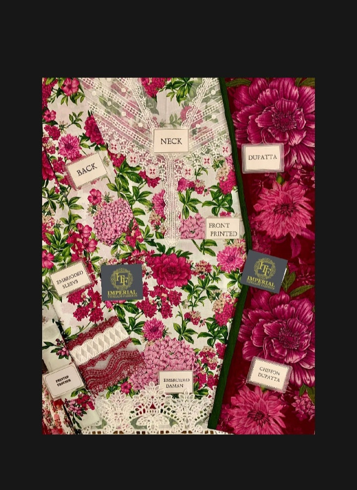 M.B M PRINT luxury lawn collection