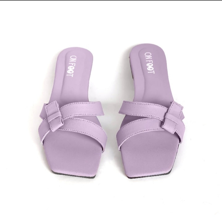 Flat Sandals with Rexine Straps and Durable Soles for Women | Onfoot | Onfoot Pumps | Onfoot Slipper
